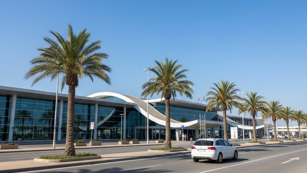 Paphos Airport, Cyprus